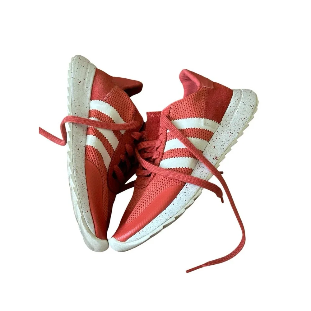 Adidas Flashback Runner Sneakers Trace‎ Scarlet White Women's Retro Trainers